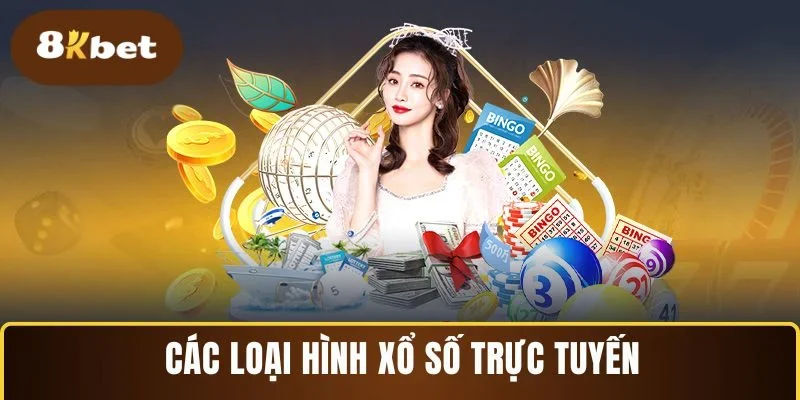 Các loại hình xổ số trực tuyến hiện có trên nền tảng
